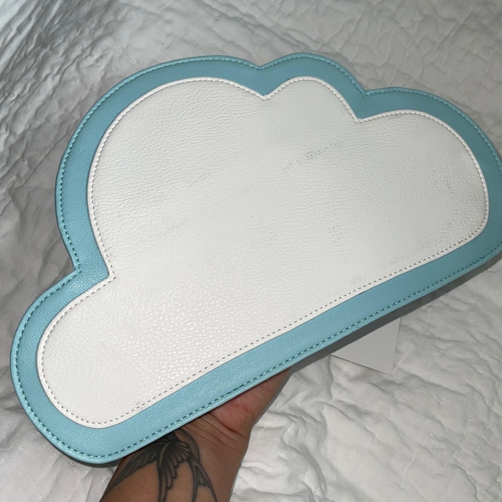 ASOS cloud clutch ☁️
